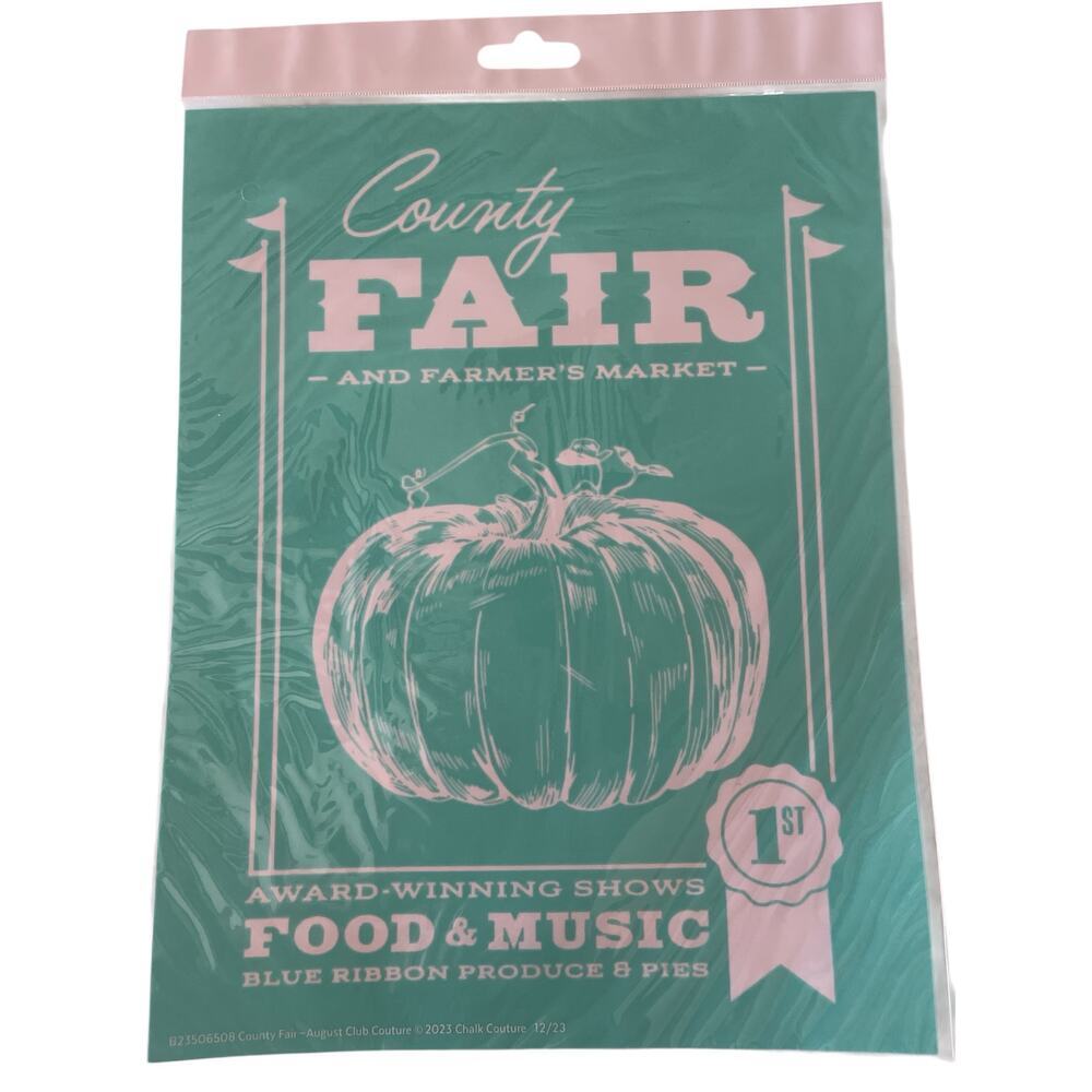 NWT Chalk Couture 8.5 x 11 ‎ Reusable Transfer